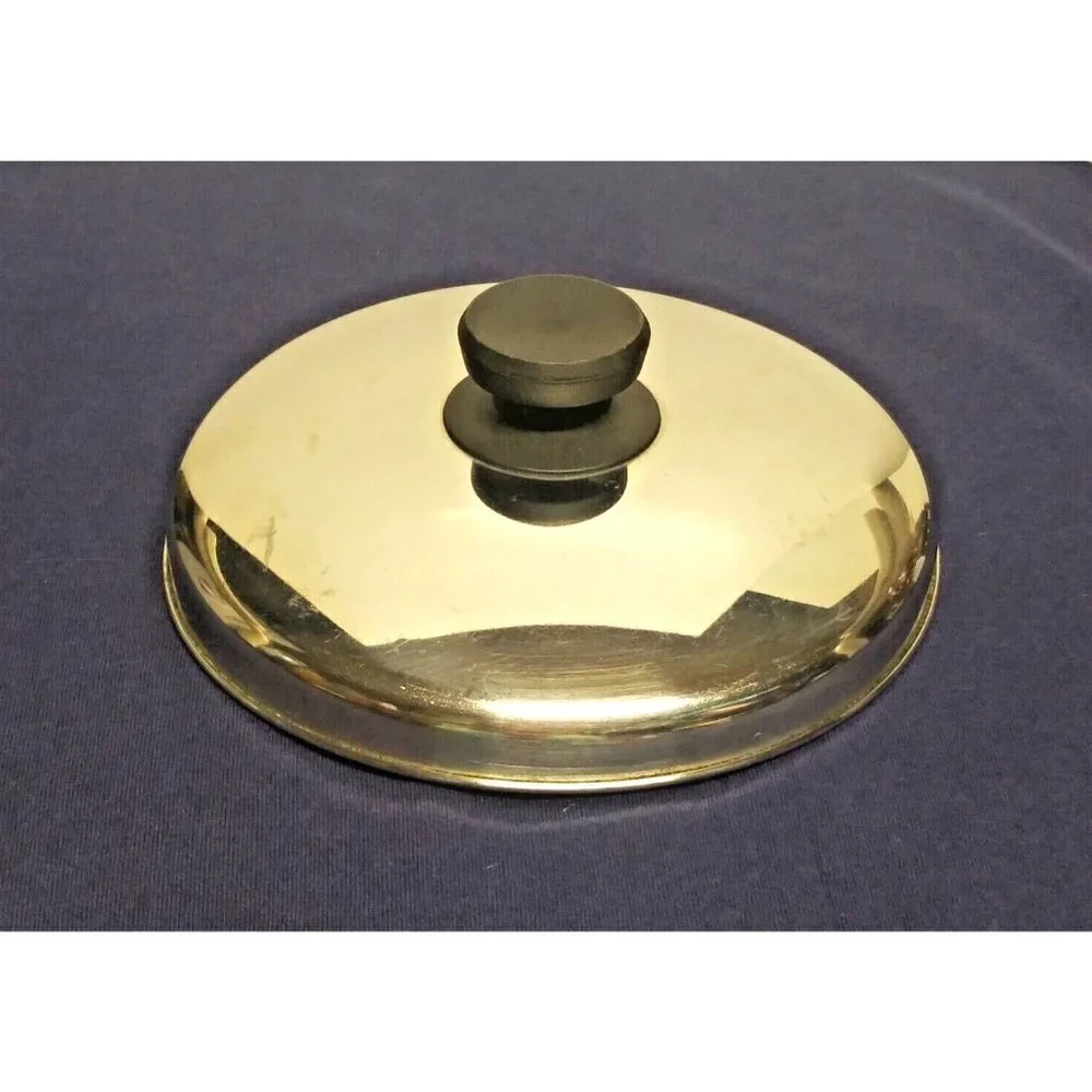 Vintage pan LID ONLY Stainless Steel 7-3/4